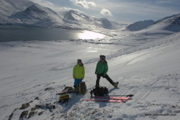 Skiing in Akureyri