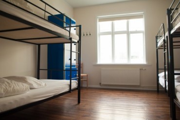 Dormitories, sleeping bag accommodation